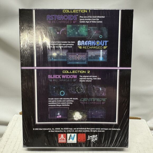 Atari Recharged Collection 1 + 2 Dual Pack PS4 Limited Run Games #488 489 Sealed - Picture 2 of 8